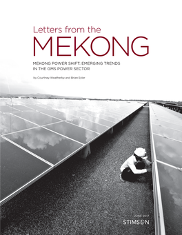 Mekong Power Shift: Emerging Trends in the Gms Power Sector