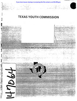 Texas Youth Commission J