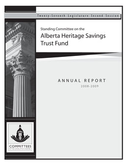 Alberta Heritage Savings Trust Fund