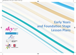 Early Years and Foundation Stage Lesson Plans 54509 Sefton Music - EYFS Layout 1 22/09/2017 09:08 Page 2