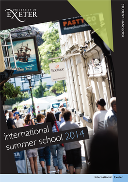 International Summer School 2014 CONTENTS