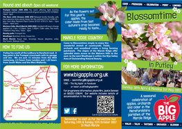 Blossomtime Leaflet