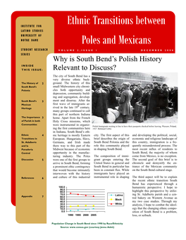 2.1 Ethnic Transitions Between Poles and Mexicans Research Brief