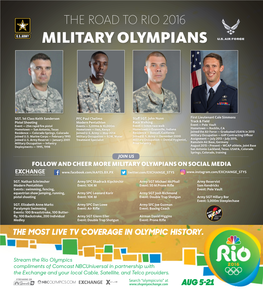 Military Olympians