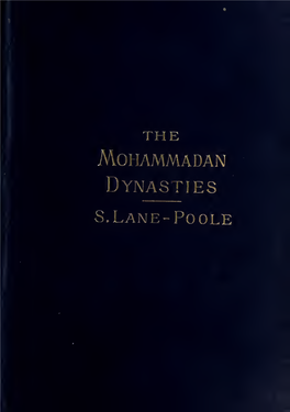 The Mohammedan Dynasties