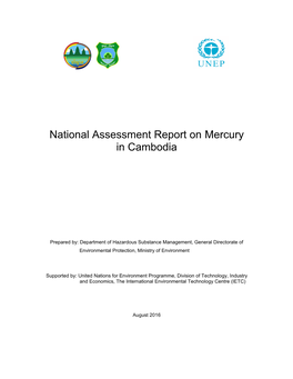 National Assessment Report on Mercury in Cambodia