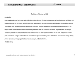 Social Studies 4 Grade