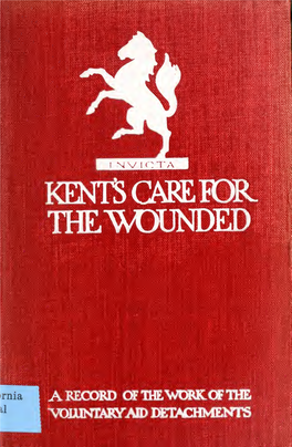 Kent's Care for the Wounded