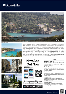 Corfu Photo: MDB Images Corfu Is Considered by Many to Be the Most Beautiful of All the Greek Islands