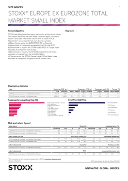 Stoxx® Europe Ex Eurozone Total Market Small Index