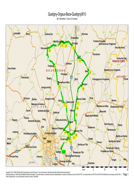 Quetigny-Orgeux-Beze-Quetigny0810 80,2 Kilomètres; 1 Heure, 32 Minutes