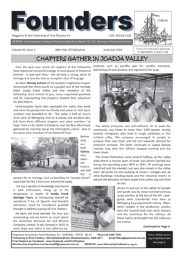 Chapters Gather in Joadja Valley