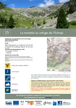 La Montée Au Refuge De L'estrop