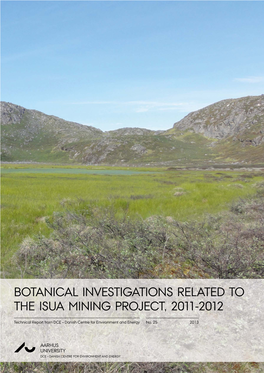 Botanical Investigations Related to the Isau Mining Project, 2011-2012