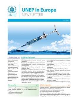 UNEP in Europe NEWSLETTER