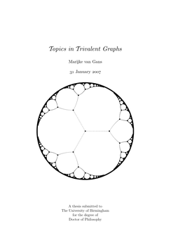 Topics in Trivalent Graphs