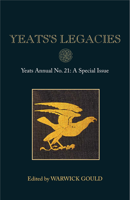 Yeats's Legacies