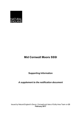 Mid Cornwall Moors SSSI