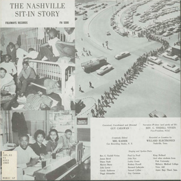 The Nashville Sit-In Story Folkways Records Fh 5590