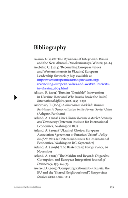 Bibliography