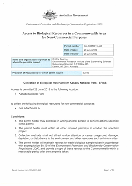 AU-COM2019-460 Date of Issue 28 June 2019 Date of Expiry 28 June 2022