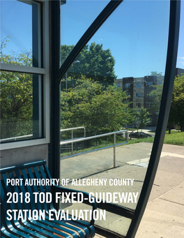 2018 Tod Fixed-Guideway Station Evaluation