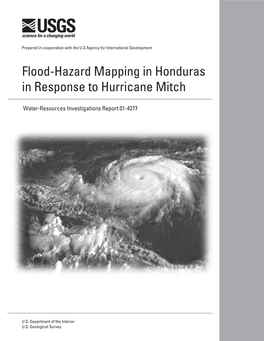 Flood-Hazard Mapping in Honduras in Response to Hurricane Mitch