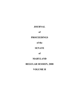 2008 Regular Session of the General Assembly on the Small Business Community.”;