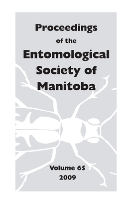 Proc Ent Soc Mb 2009, Volume 65