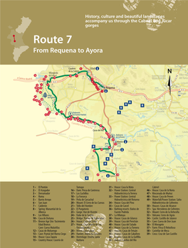 Route 7 from Requena to Ayora