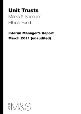 Ethical Fund Interim Managers Report