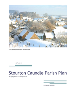 Stourton Caundle Parish Plan a Signpost to the Future