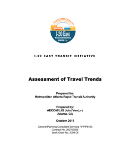 3.0 Transit Travel Trends