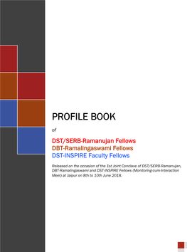 PROFILE BOOK Of