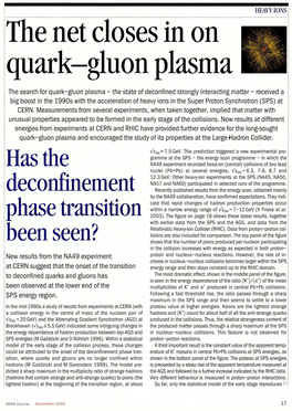The Net Closes in on | H | Quark-Gluon Plasma Mm