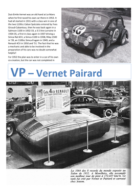 VP– Vernet Pairard