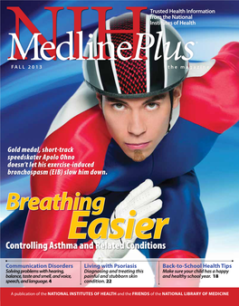 NIH Medlineplus the Magazine Fall 2013