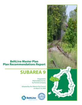 Subarea 9 Master Plan