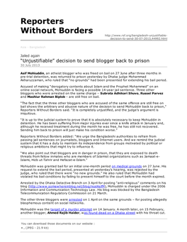 Reporters Without Borders Decision-To-Send-30-07-2013,44992.Html