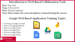 Jamboard, Forms, Docs and Slides Personal Google Account Demonstration