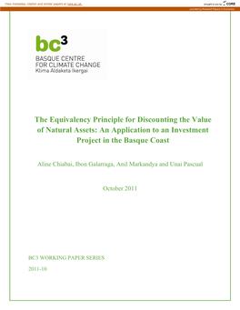 An Application to an Investment Project in the Basque Coast