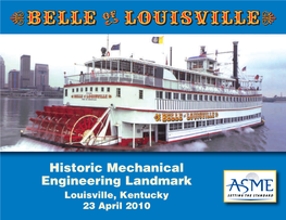 Historic Mechanical Engineering Landmark Louisville, Kentucky 23 April 2010