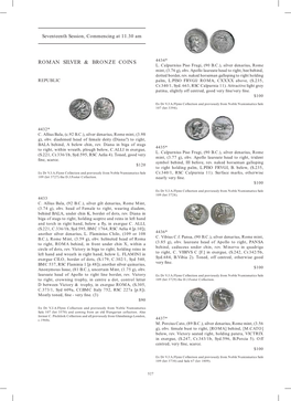 Roman Silver & Bronze Coins