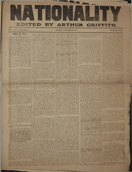 Edited' by Arthur Griffith