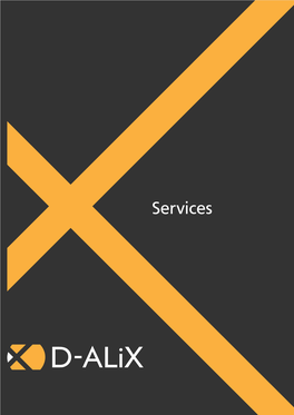 Services Catalogue D-Alix