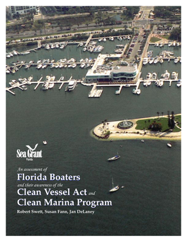 An Assessment of Florida Boaters and Their Awareness of the Clean