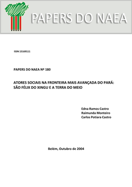 São Félix Do Xingu E a Terra Do Meio