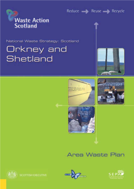 Orkney and Shetland Area Waste Plan