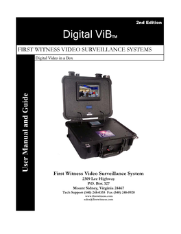 LX-REC-UNI-4 Digital Vib Master Manual