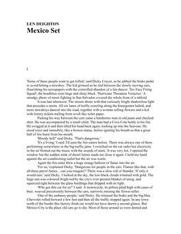 Len-Deighton-Mexico-Set.Pdf